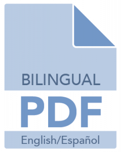 Bilingual PDF in English and Español